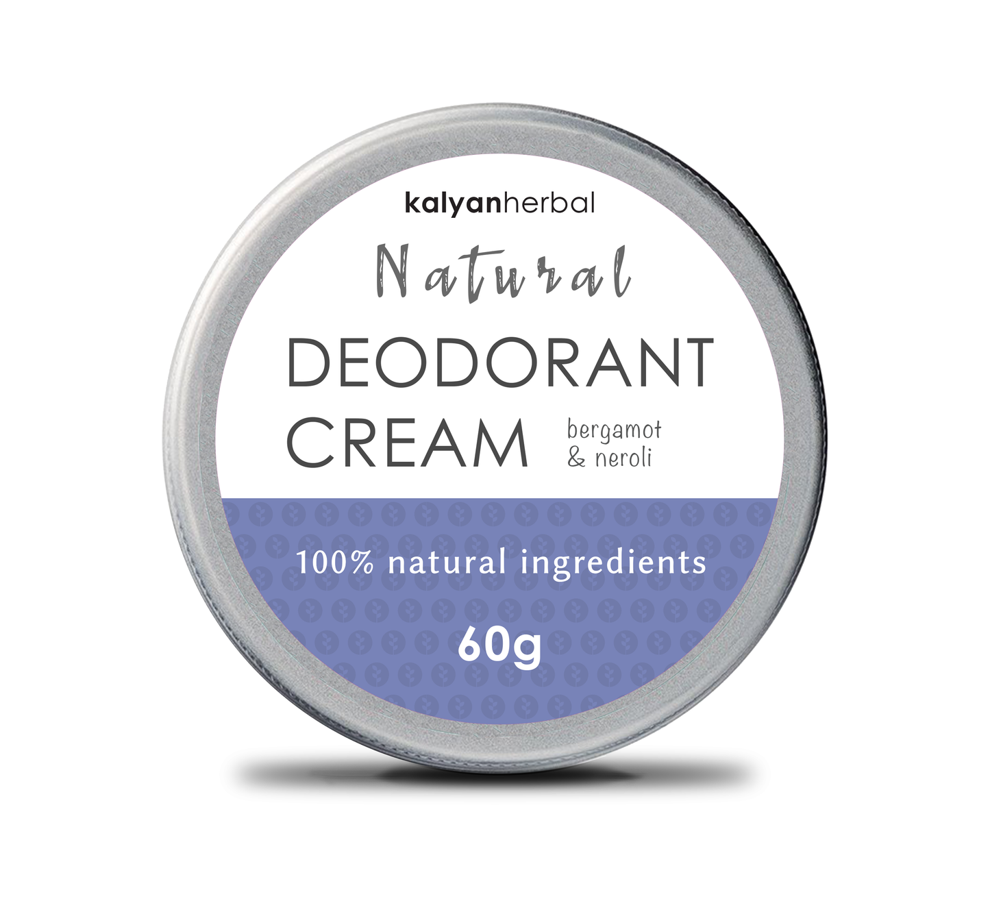 Natural Deodorant Cream - Bergamot & Neroli
