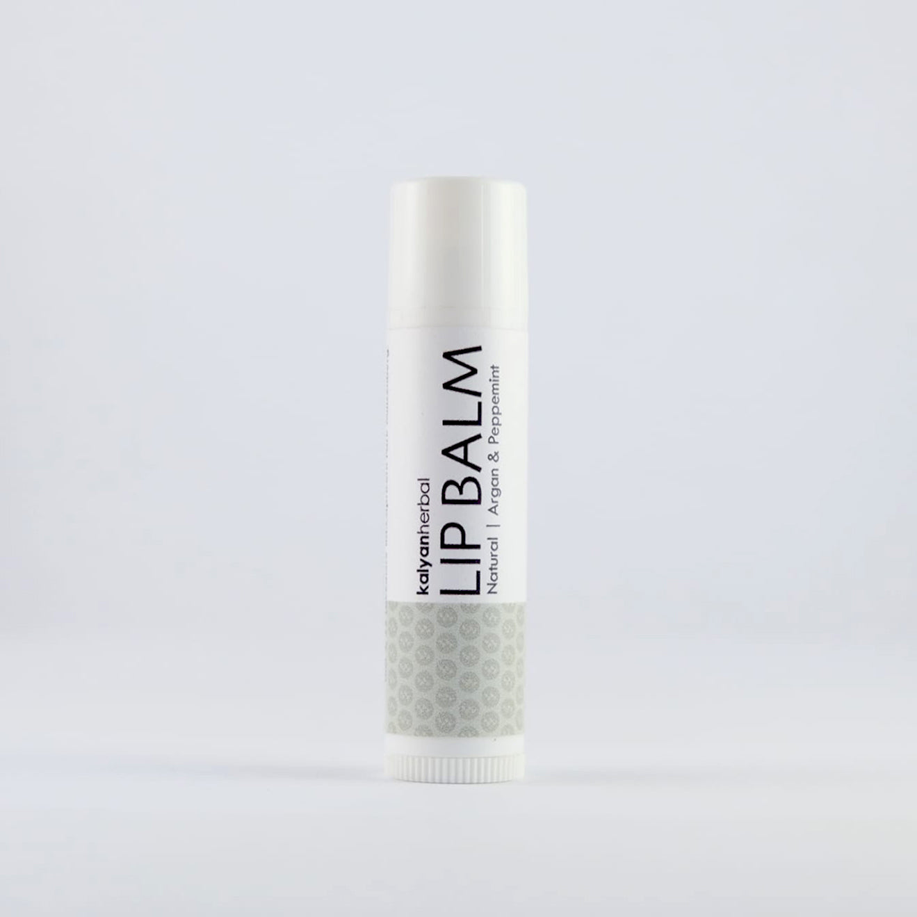 Natural Lip Balm - Argan & Peppermint