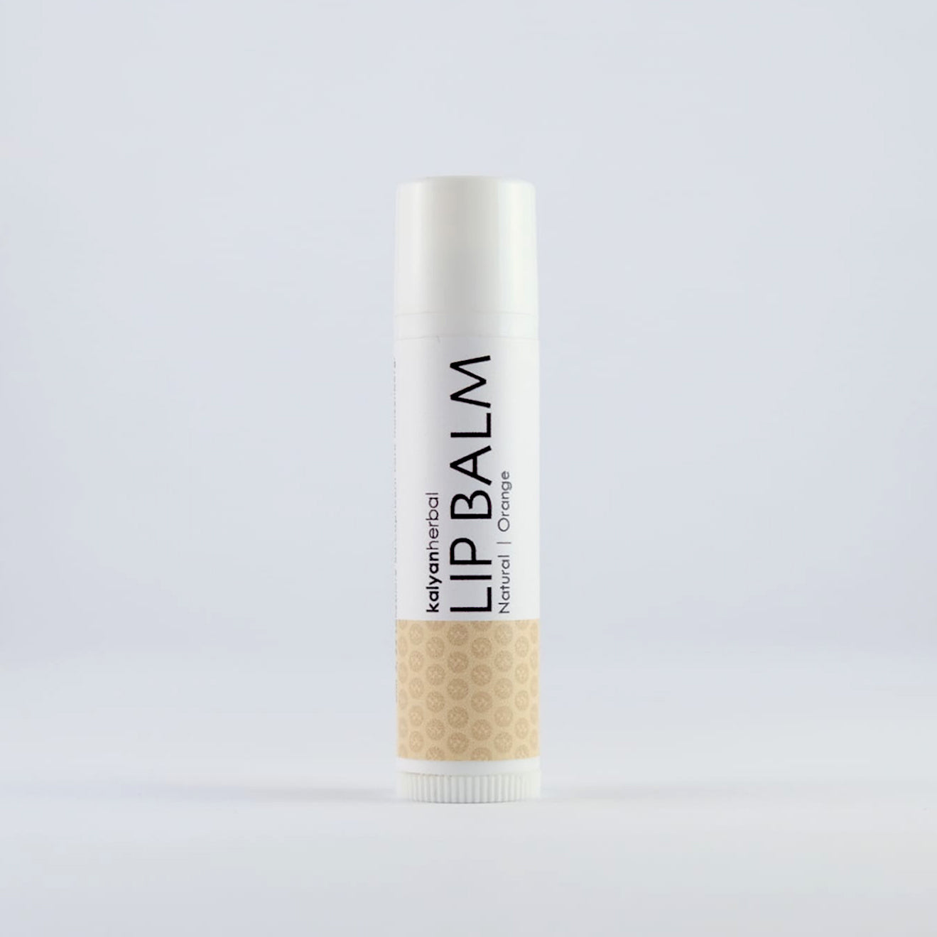 Natural Lip Balm - Orange