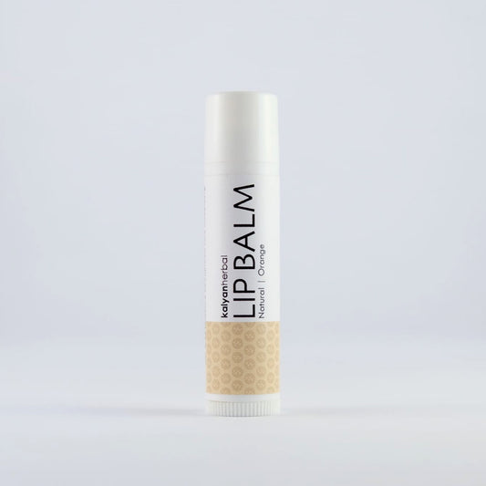 Natural Lip Balm - Orange