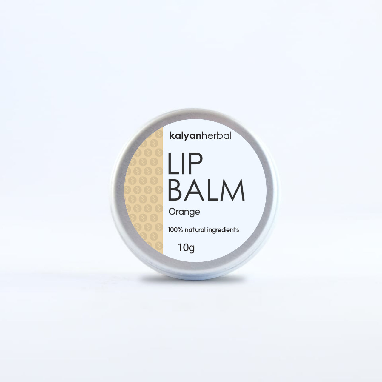 Natural Lip Balm - Orange